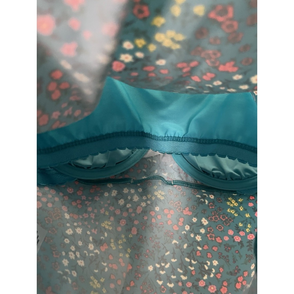 Lands End Size 10 Square Neck Tankini Swimsuit Top - Picture 9 of 13